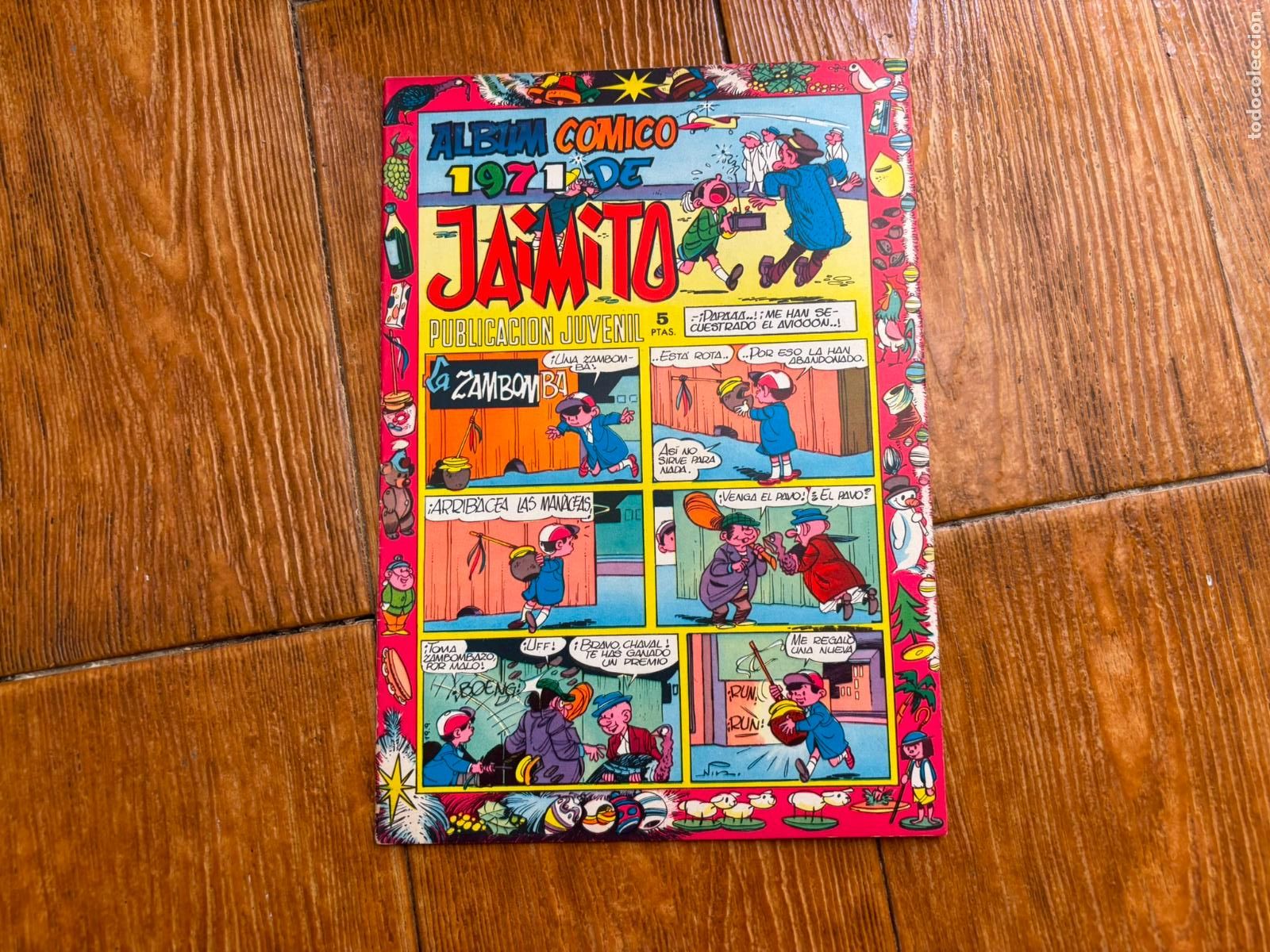 Tebeos: ALBUM COMICO JAIMITO 1971 EDITORIAL VALENCIANA