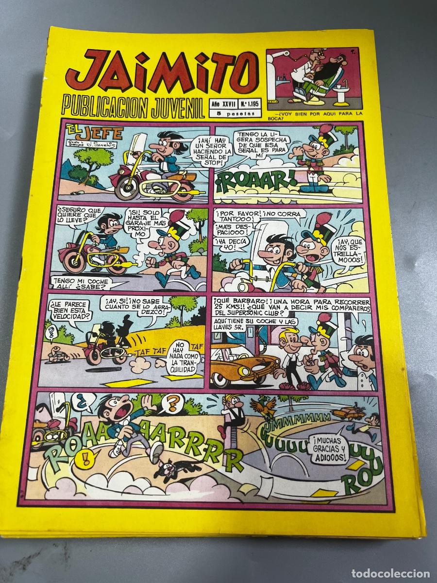 Tebeos: JAIMITO. REVISTA JUVENIL. N&deg; 1195. A&Ntilde;O XXVII. EL JEFE. VALENCIA.