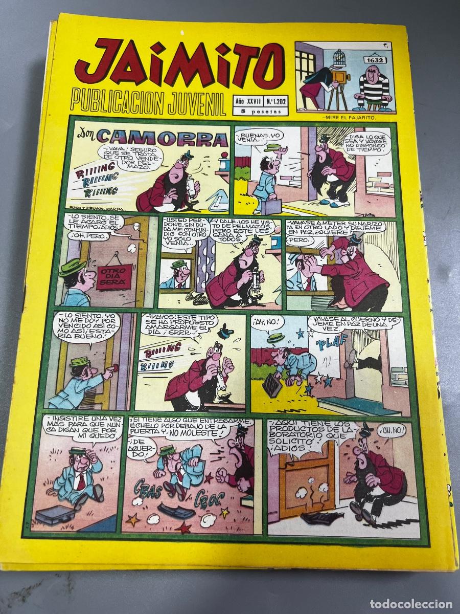 Tebeos: JAIMITO. REVISTA JUVENIL. N&deg; 1202. A&Ntilde;O XXVII. DON CAMORRA. VALENCIA.