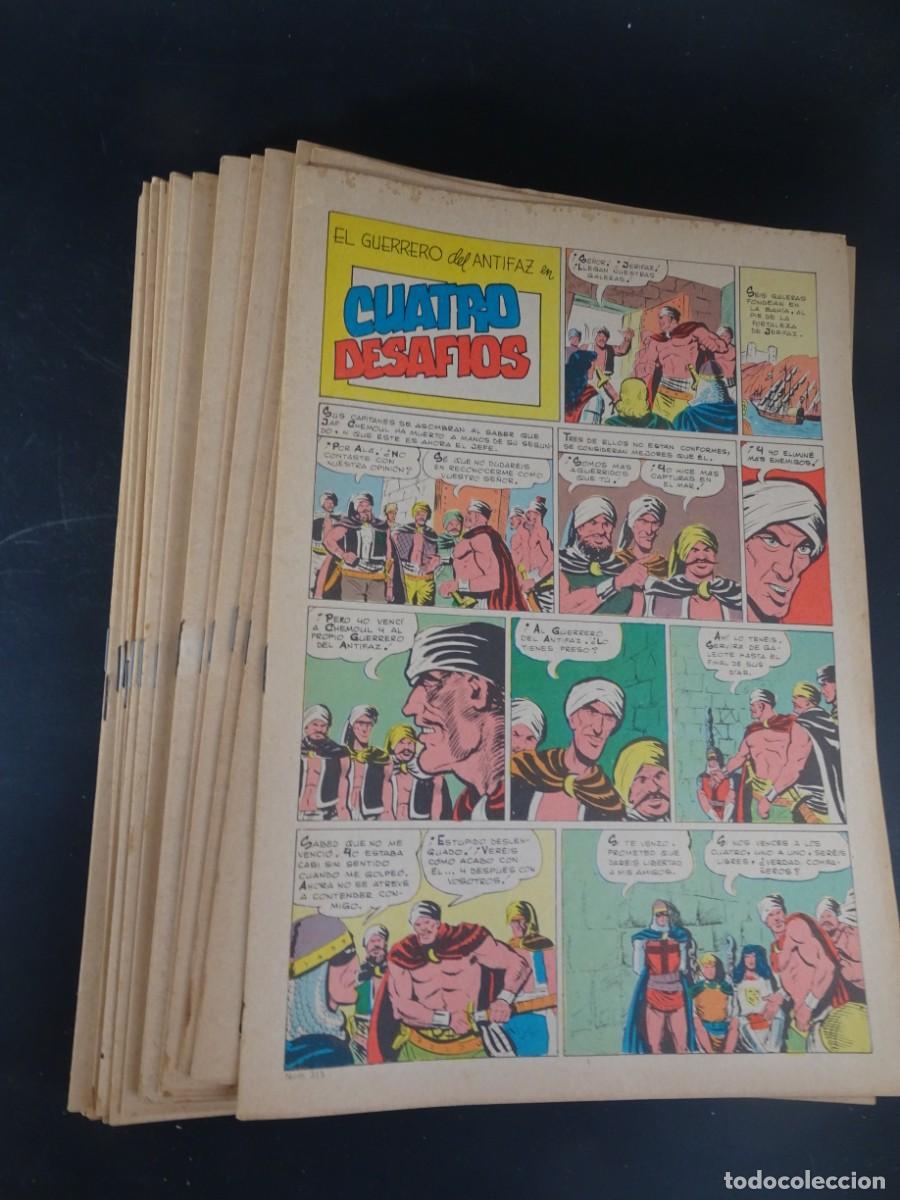 Tebeos: LOTE DE 25, EL GUERRERO DEL ANTIFAZ , N&ordm; 291 AL 315 CORRELATIVOS SIN PORTADA ,VER FOTOS
