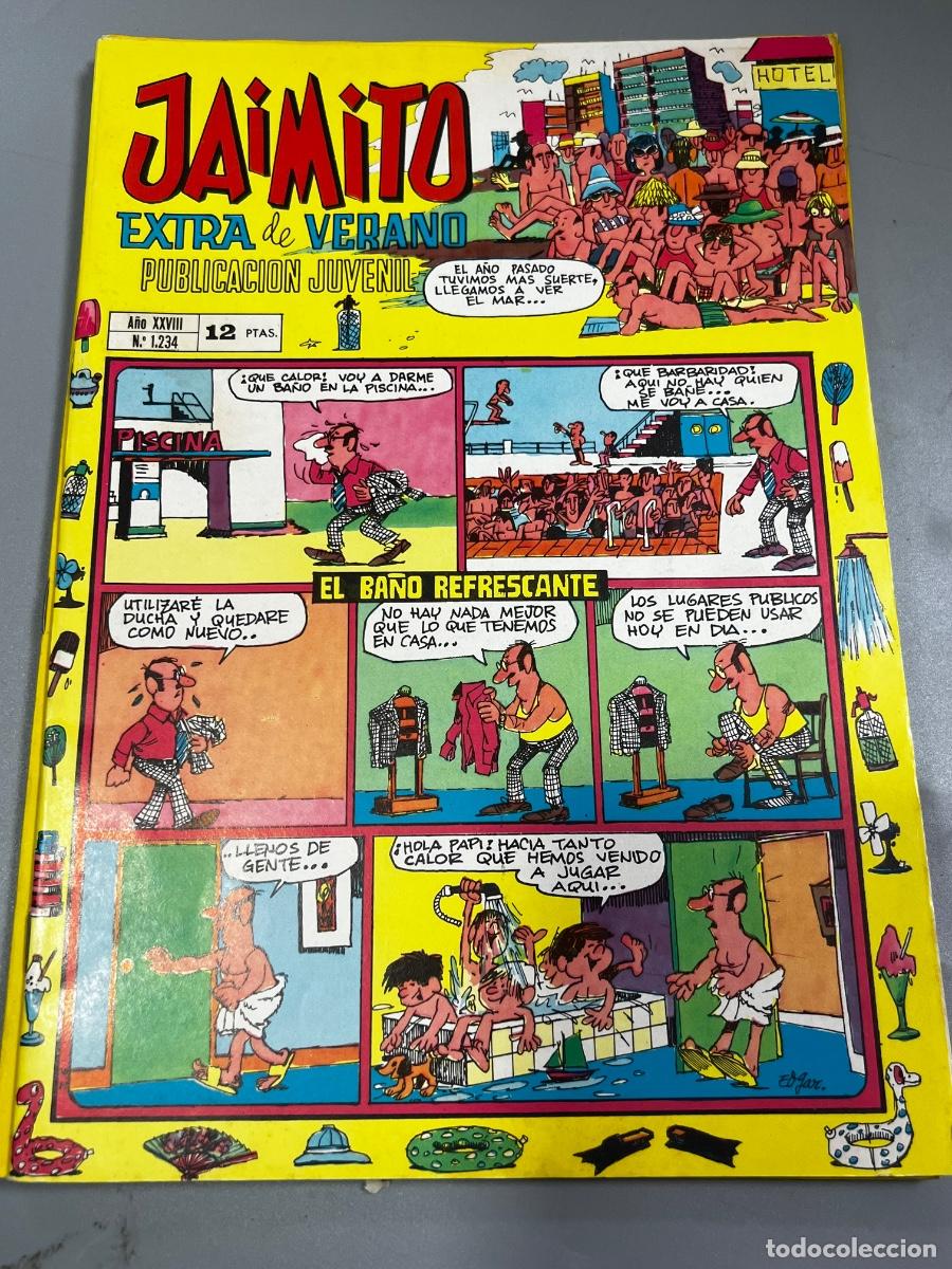 Livros de Banda Desenhada: JAIMITO. REVISTA JUVENIL. N&deg; 1234. A&Ntilde;O XXVIII. EXTRA DE VERANO. VALENCIA.