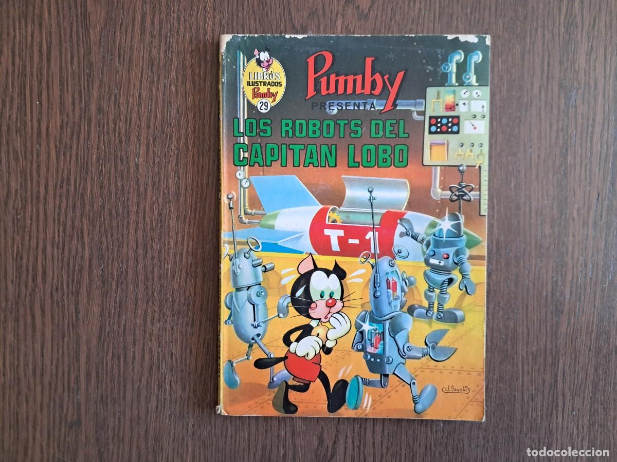 Tebeos: C&Oacute;MIC, LIBROS ILUSTRADOS PUMBY N&ordm; 29, LOS ROBOTS DEL CAPIT&Aacute;N LOBO. -ED. VALENCIANA 1971