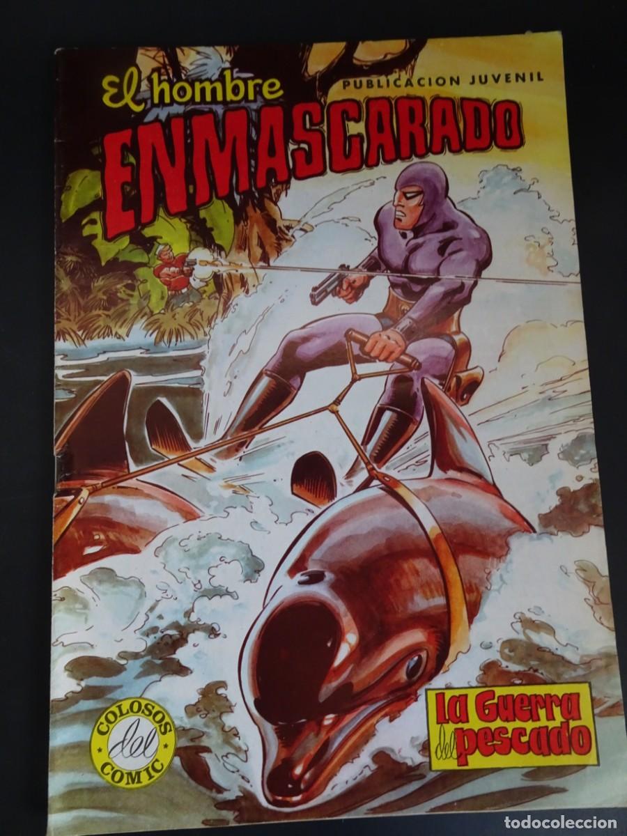 Tebeos: C&Oacute;MIC, EL HOMBRE ENMASCARADO, N&ordm; 46 LA GUERRA DEL PESCADO, VER FOTOS