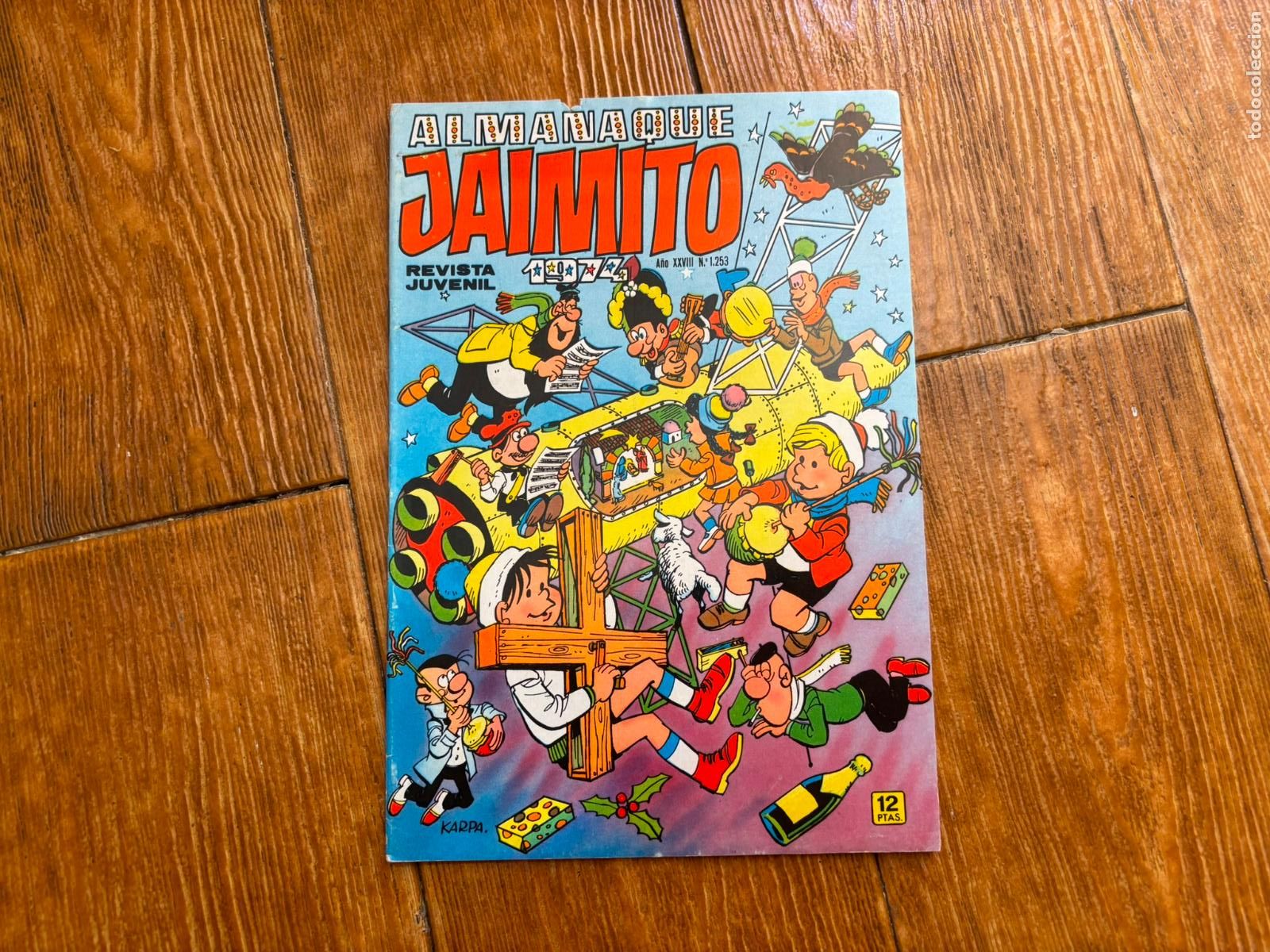 Tebeos: JAIMITO ALMANAQUE 1974 EDITORIAL VALENCIANA