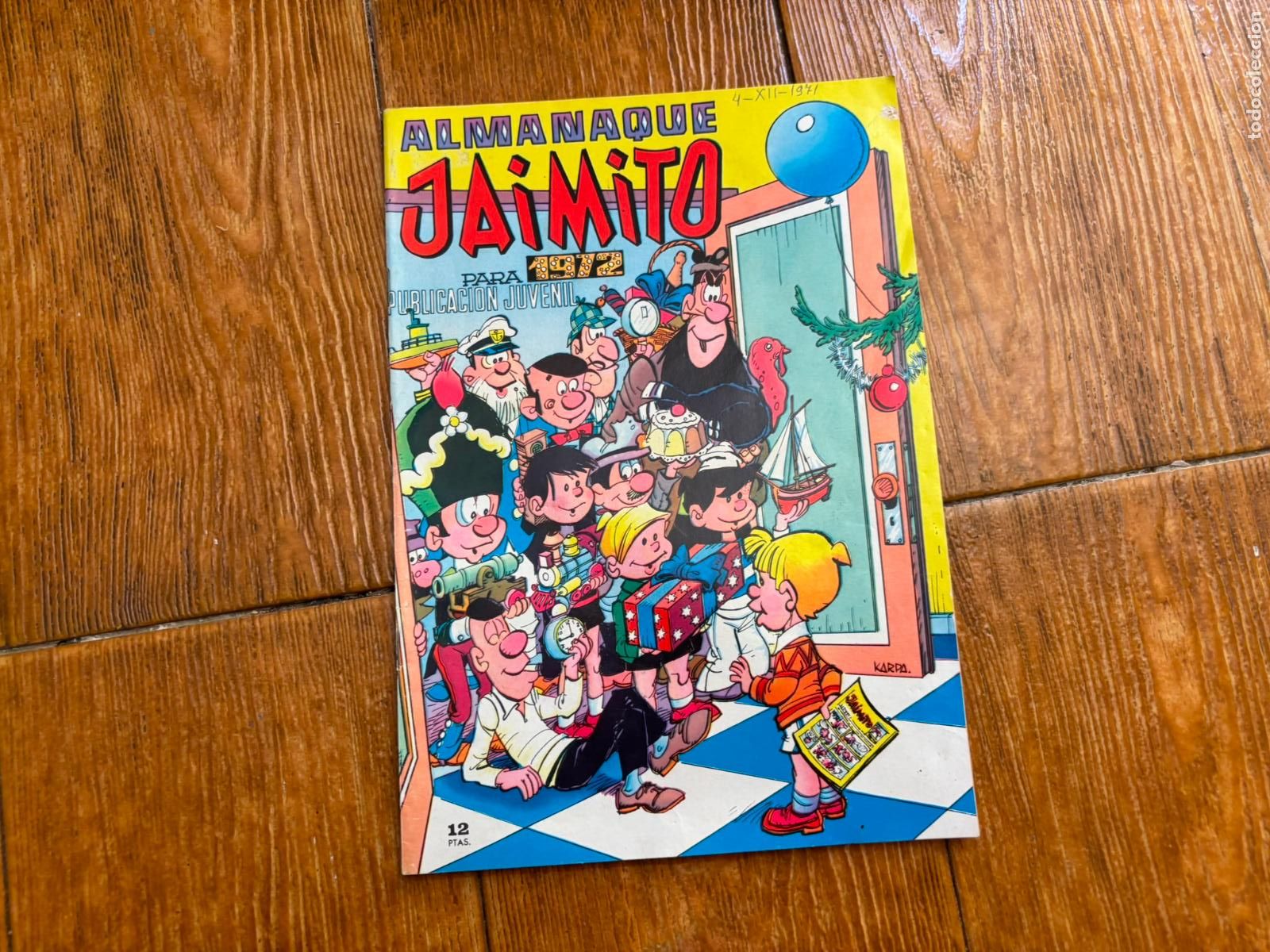 Tebeos: JAIMITO ALMANAQUE 1972 EDITORIAL VALENCIANA