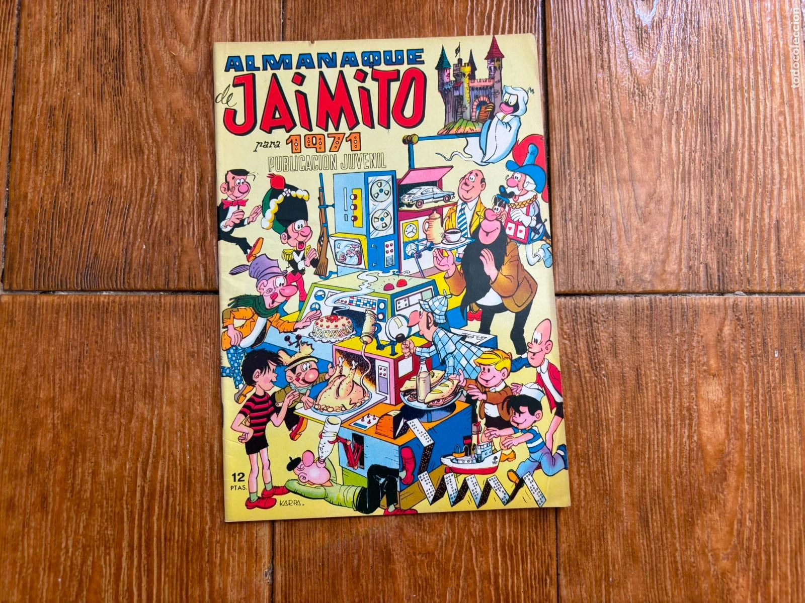 Tebeos: JAIMITO ALMANAQUE 1971 EDITORIAL VALENCIANA