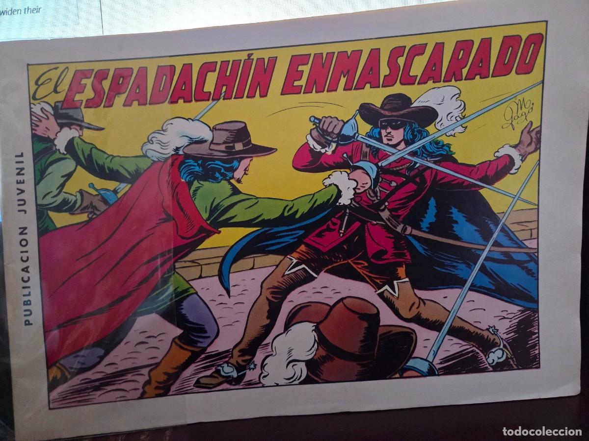 Tebeos: EL ESPADACHIN ENMASCARADO EDITORIAL VALENCIANA SEGUNA EDICION 84 N&Uacute;MEROS COMPLETA
