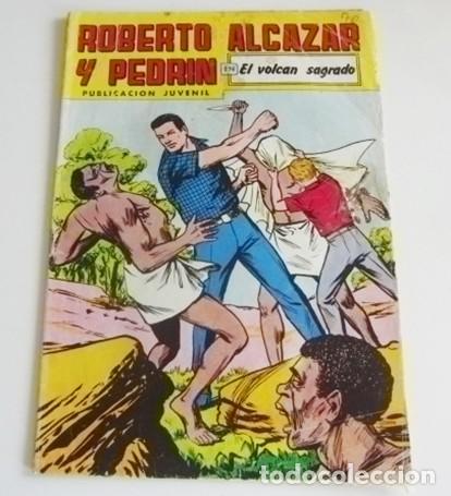 Comics: ROBERTO ALC&Aacute;ZAR Y PEDR&Iacute;N EN EL VOLC&Aacute;N SAGRADO C&Oacute;MIC n 280 CL&Aacute;SICO DE ED. VALENCIANA A&Ntilde;OS 80 AVENTURA