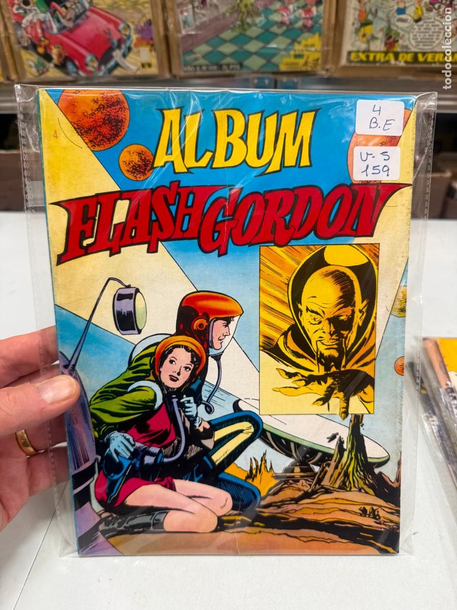 Tebeos: flash gordon editorial valenciana &aacute;lbum numero 4