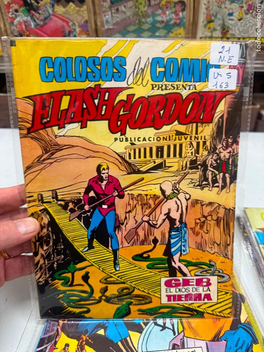 Tebeos: flash gordon editorial valenciana numero 21