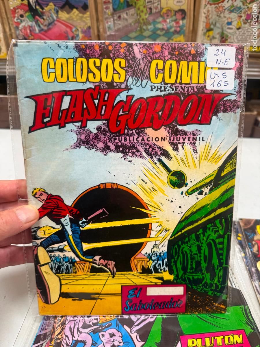 Tebeos: flash gordon editorial valenciana numero 24
