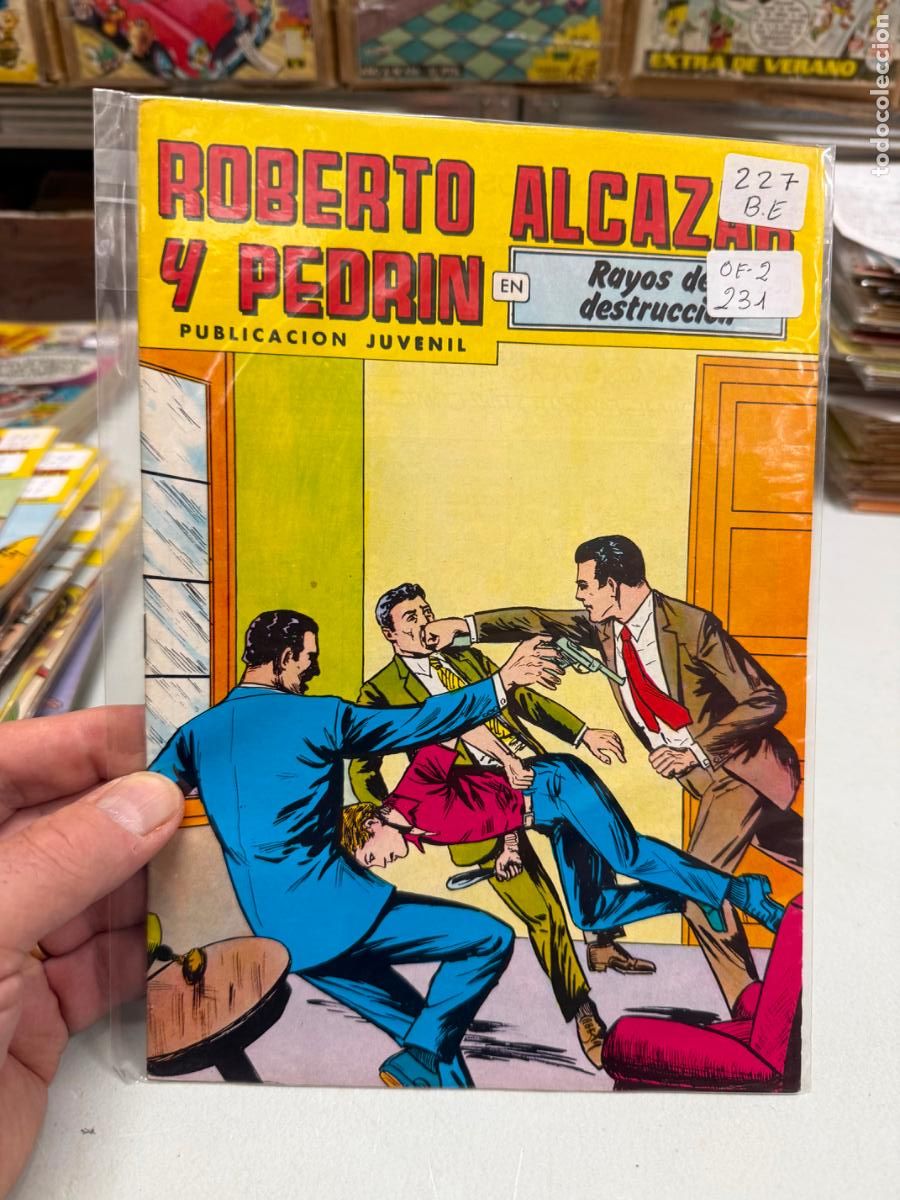BDs: Roberto alcazar y pedrin editorial valenciana numero 227