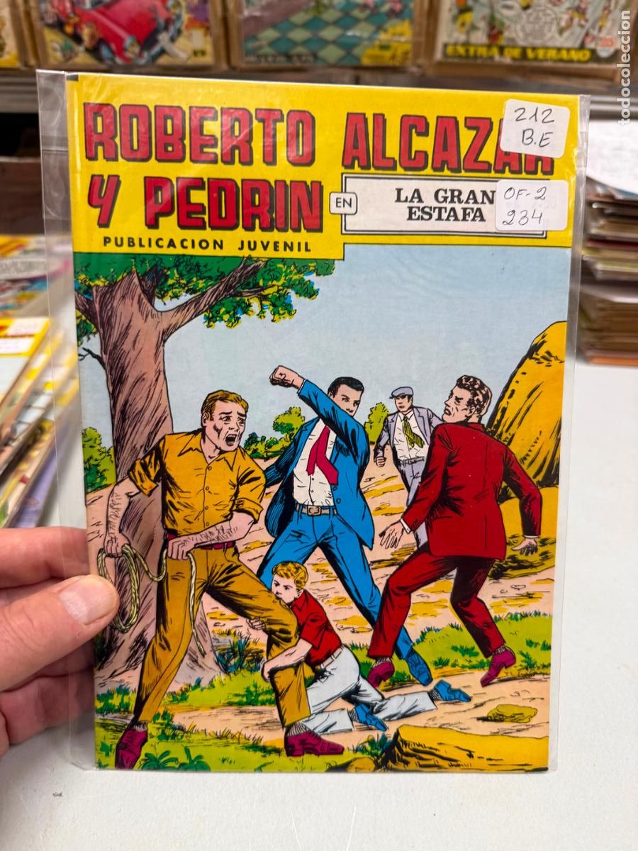 Tebeos: Roberto alcazar y pedrin editorial valenciana numero 212