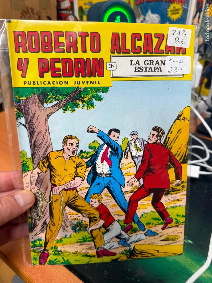 Tebeos: Roberto alcazar y pedrin editorial valenciana numero 212