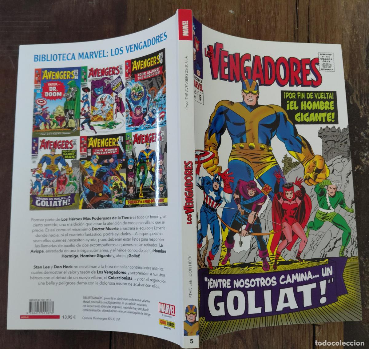 Tebeos: Los Vengadores Biblioteca Marvel Panini N&ordm; 5