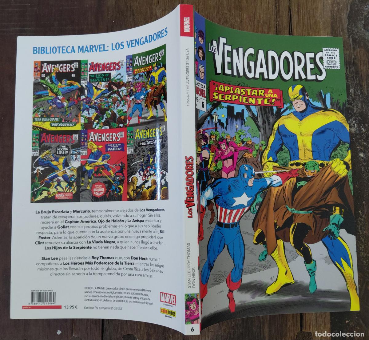 Tebeos: Los Vengadores Biblioteca Marvel Panini N&ordm; 6