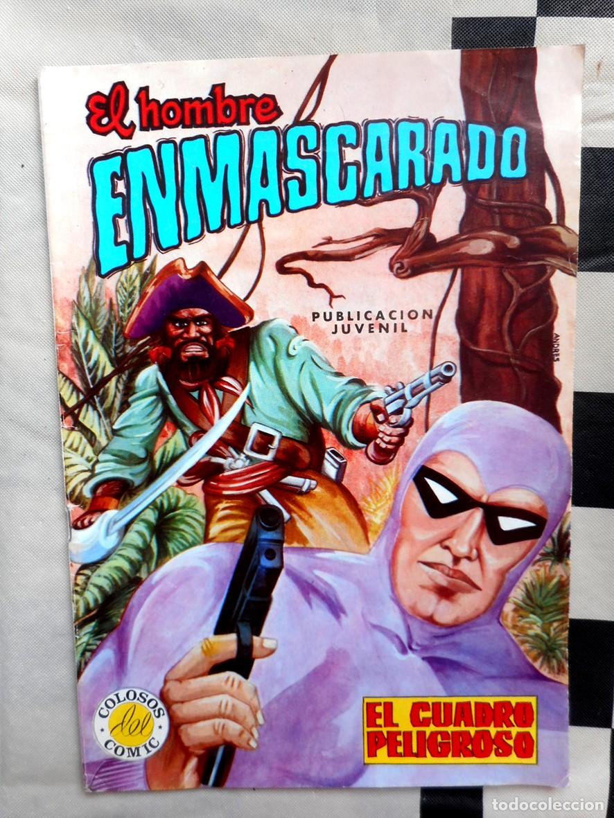 Tebeos: EL HOMBRE ENMASCARADO N&ordm;35 EL CUADRO PELIGROSO (VALENCIANA- JUNIO 1981)