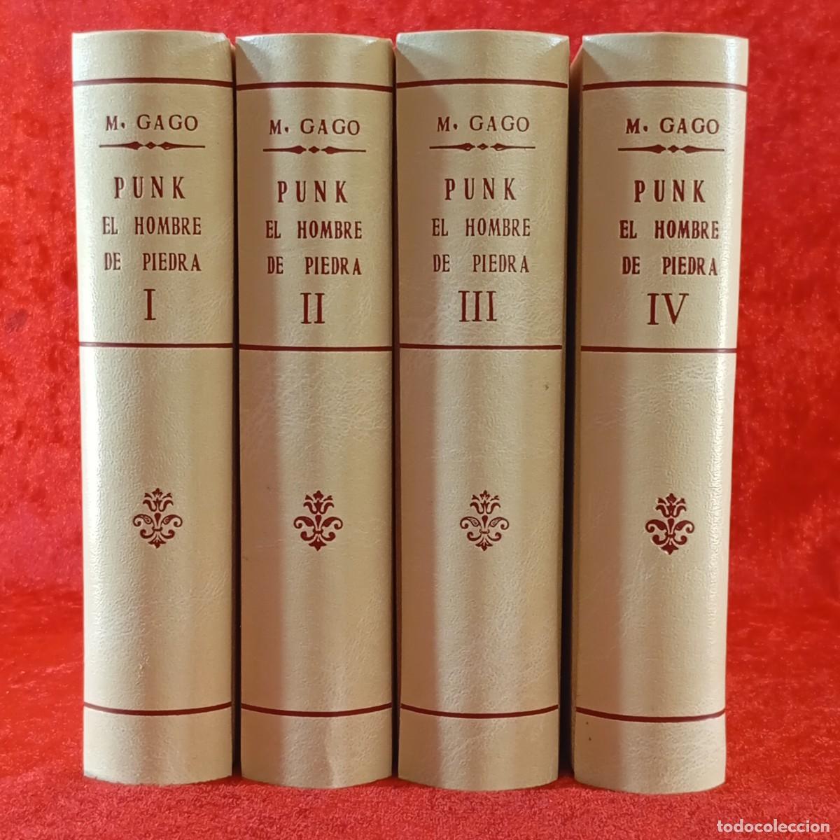 Tebeos: PURK, EL HOMBRE DE PIEDRA - M. GAGO - EDITORIAL VALENCIANA - LOTE 4 TOMOS - VER FOTOS / 378