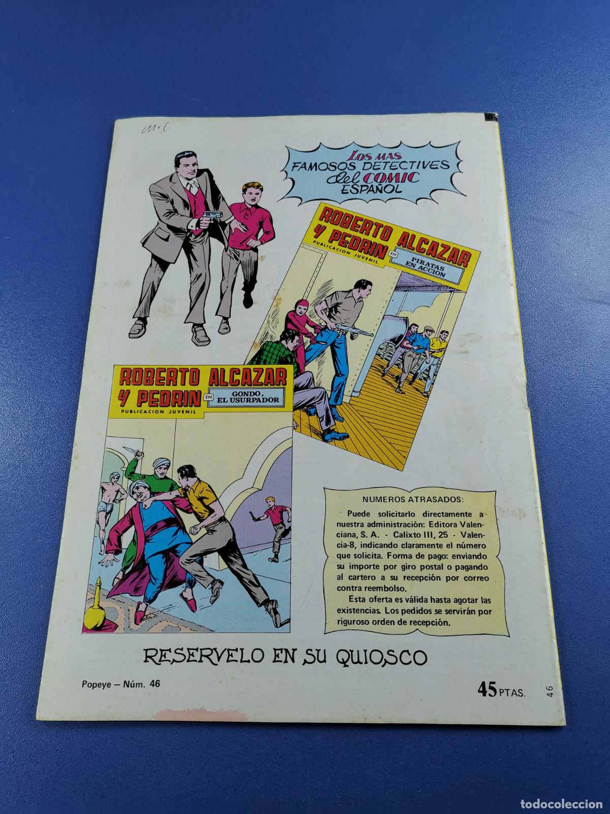 Tebeos: COLOSOS DEL C&Oacute;MIC - POPEYE - Editorial Valenciana - Foto 7