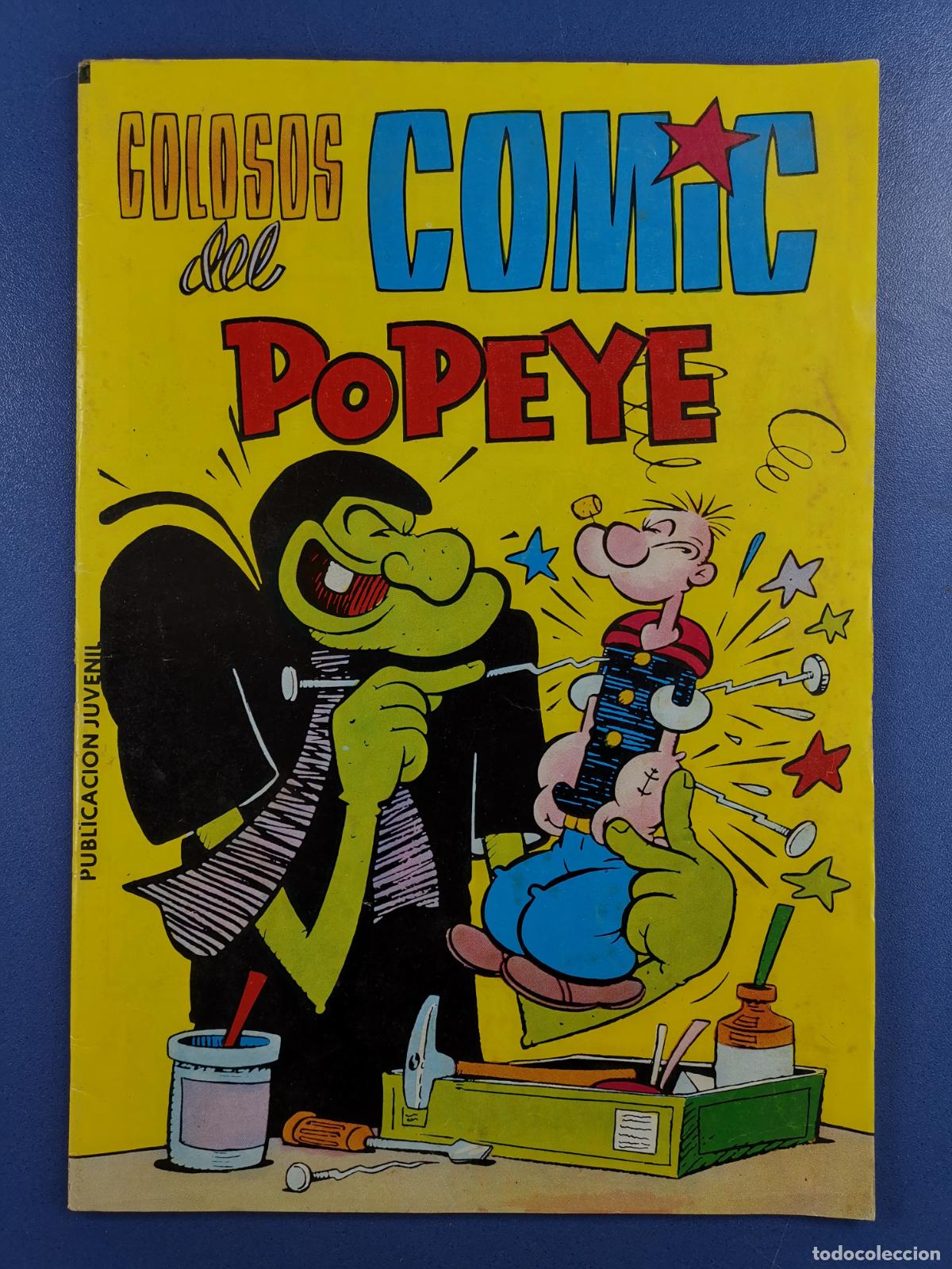 Tebeos: COLOSOS DEL C&Oacute;MIC - POPEYE - Editorial Valenciana - Foto 1
