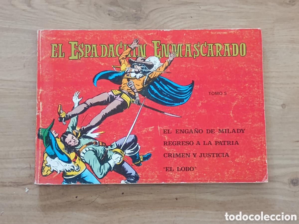 Tebeos: El Espadach&iacute;n Enmascarado tomo 5