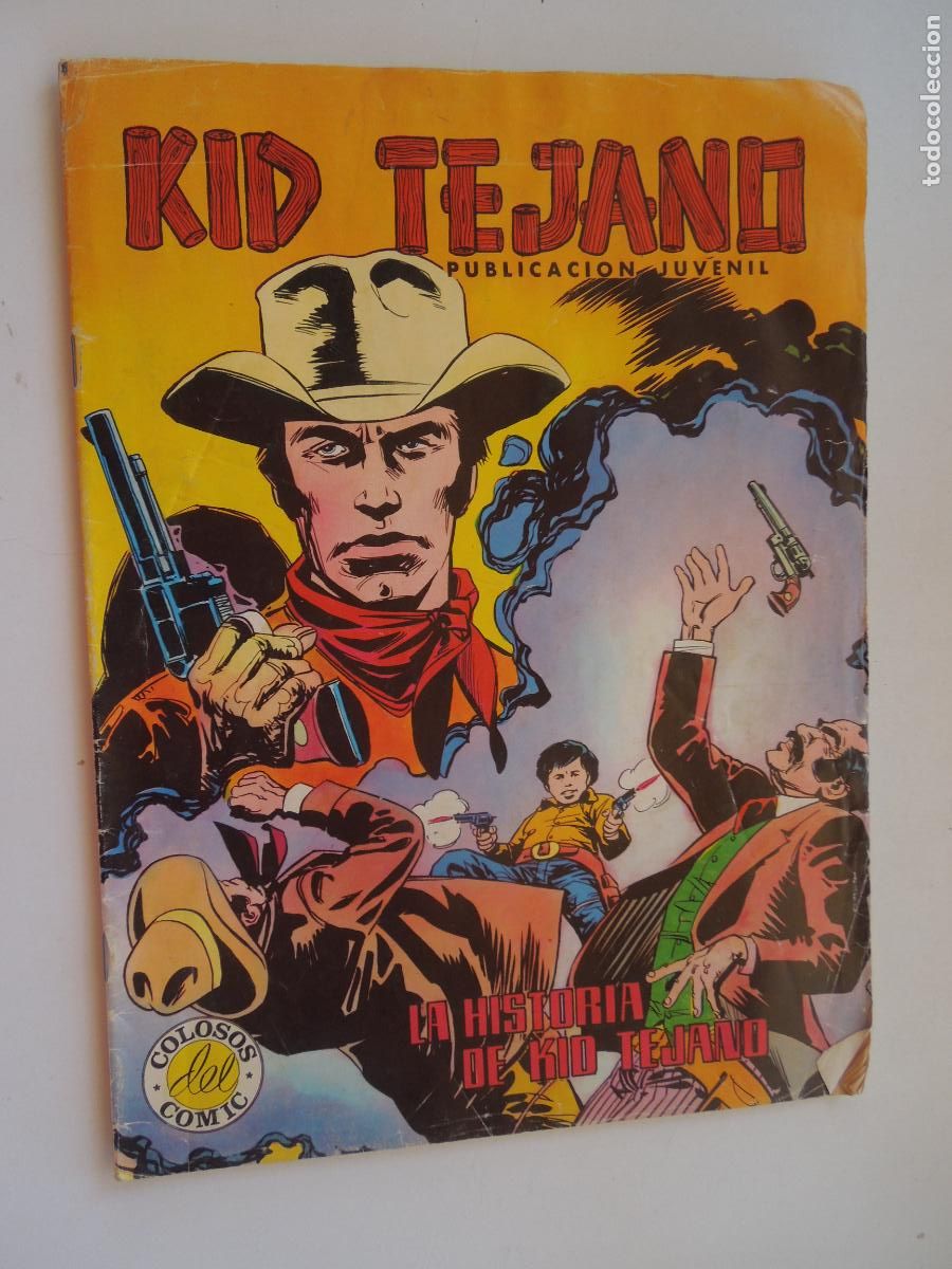 Tebeos: KID TEJANO - COLOSOS DEL COMIC N&ordm; 23 - VALENCIANA 1980