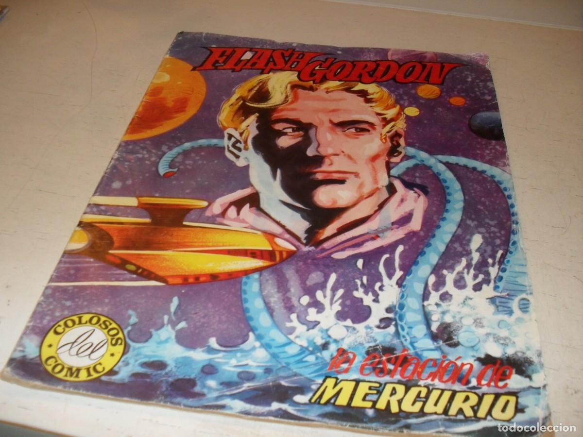 Tebeos: FLASH GORDON N&ordm; 34,DE 38,LA ESTACION DE MERCURIO,DE DAN BARRY.VALENCIANA,1978