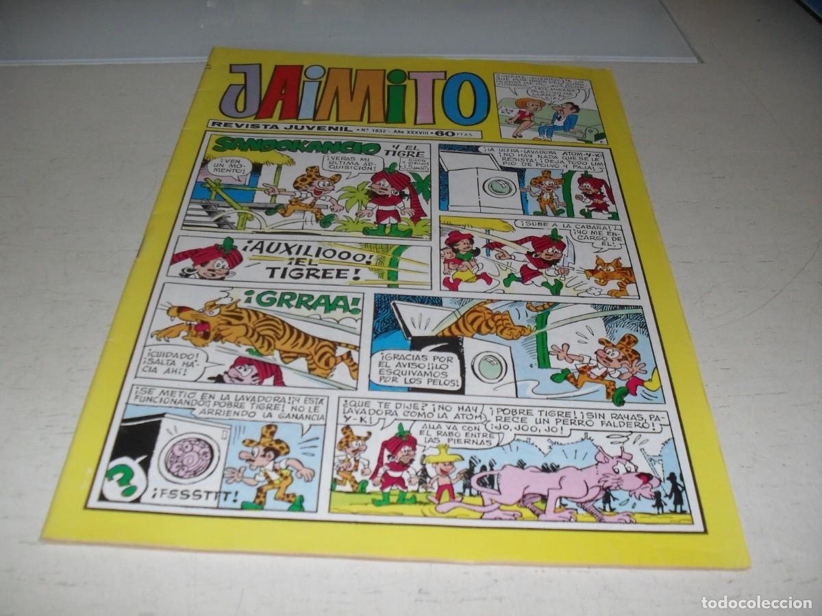 Tebeos: JAIMITO N&ordm; 1632,EN PAGINA CENTRAL,YURI:EL RESCATE,DE 1688.VALENCIANA,1945