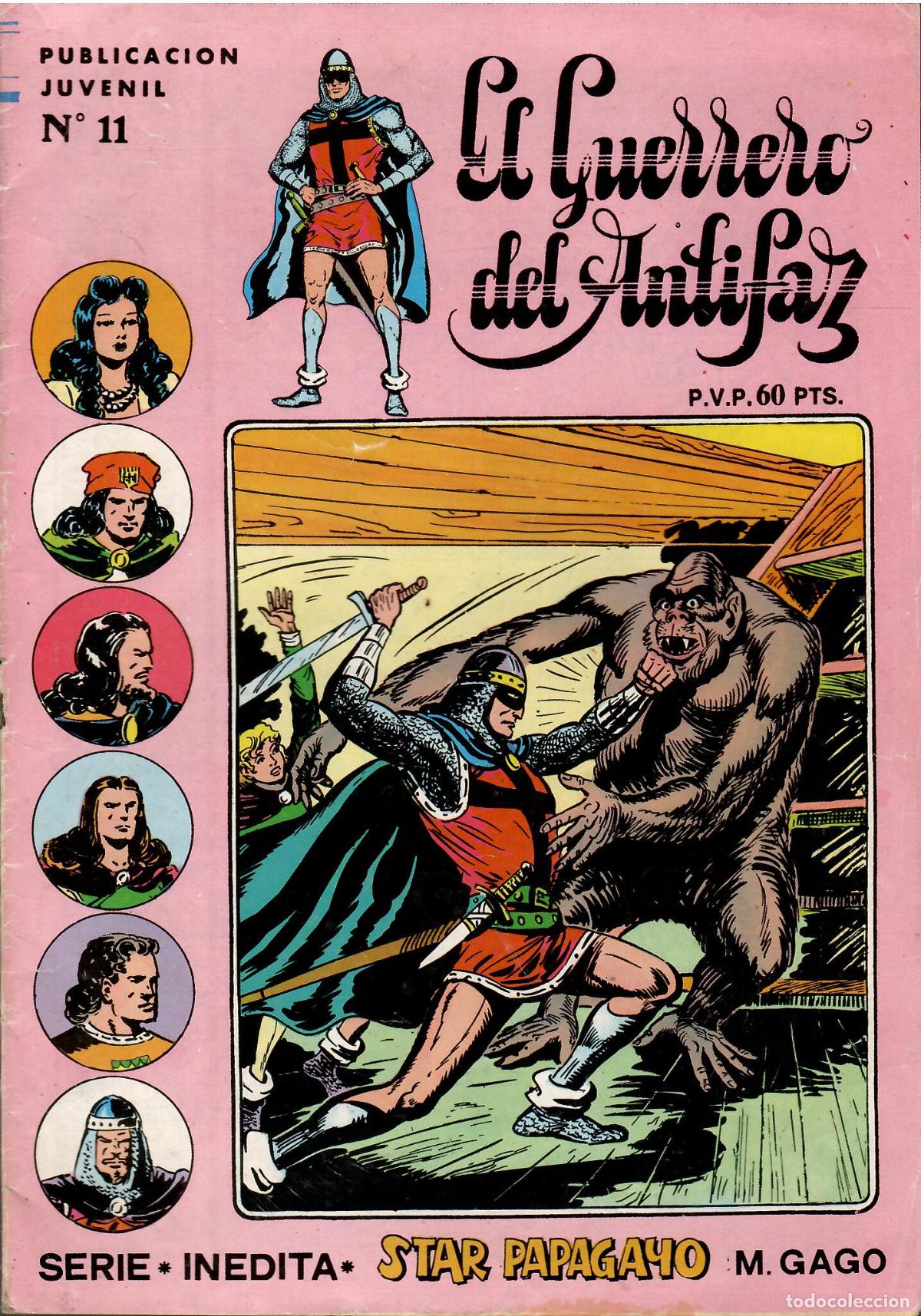 Tebeos: Comic El Guerrero del Antifaz. Serie inedita, n&ordm; 11 - Editorial Valenciana