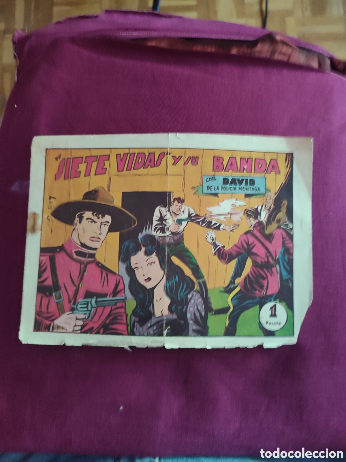 Tebeos: Colecci&oacute;n David polic&iacute;a montada n&uacute;m 12 - Foto 1