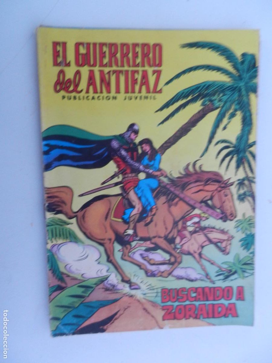 Tebeos: EL GUERRERO DEL ANTIFAZ N&ordm; 61- BUSCANDO A ZORAIDA - PUBLICACION JUVENIL -1973 - EDT VALENCIA