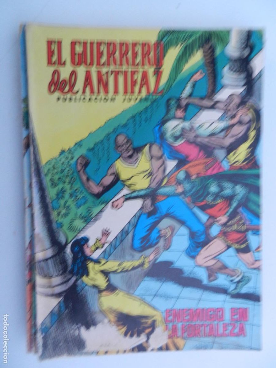 Tebeos: EL GUERRERO DEL ANTIFAZ N&ordm; 68- ENEMIGO EN LA FORTALEZA - PUBLICACION JUVENIL -1973 - EDT VALENCIA