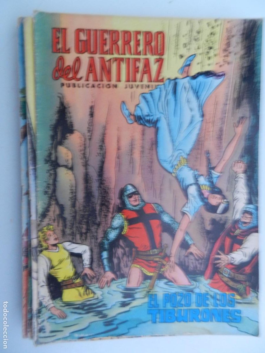 Tebeos: EL GUERRERO DEL ANTIFAZ N&ordm; 69- EL POZO DE LOS ENAMORADOS - PUBLICACION JUVENIL -1973 - EDT VALENCIA