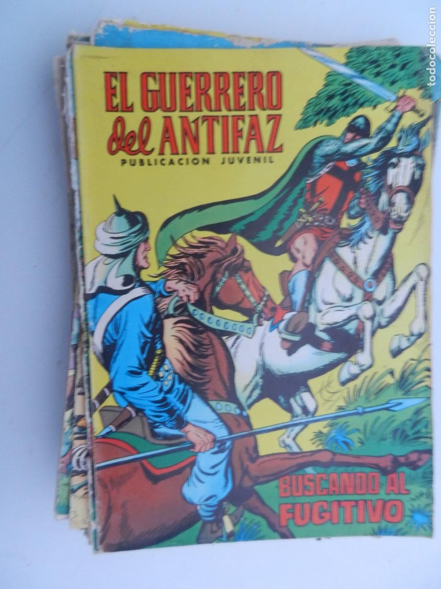 Tebeos: EL GUERRERO DEL ANTIFAZ N&ordm; 77- BUSCANDO AL FUGITIVO - PUBLICACION JUVENIL -1973 - EDT VALENCIA