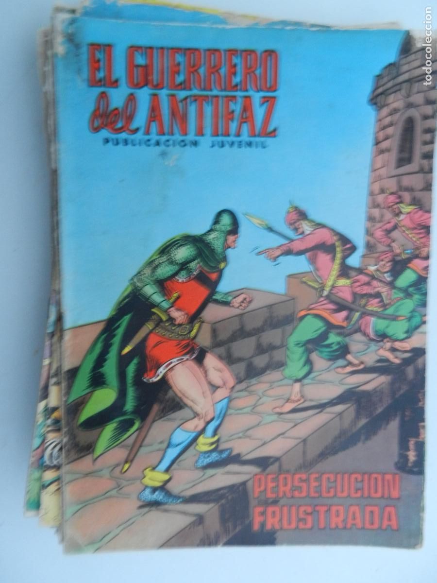 Tebeos: EL GUERRERO DEL ANTIFAZ N&ordm; 78- PERSECUCION FRUSTRADA - PUBLICACION JUVENIL -1973 - EDT VALENCIA