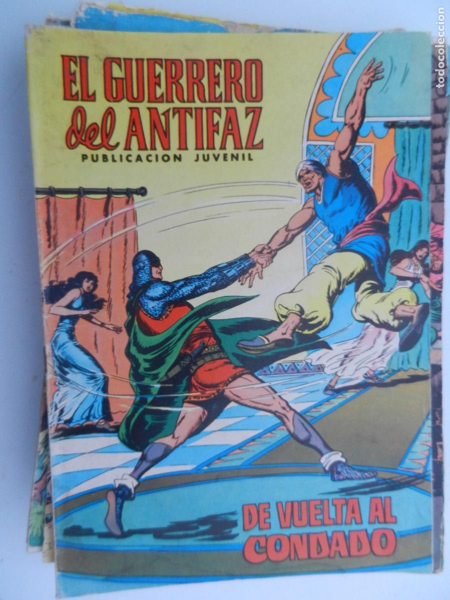 Tebeos: EL GUERRERO DEL ANTIFAZ N&ordm; 79- DE VUELTA AL CONDADO - PUBLICACION JUVENIL -1973 - EDT VALENCIA