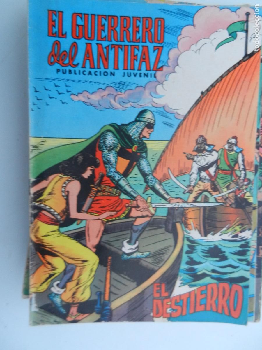Tebeos: EL GUERRERO DEL ANTIFAZ N&ordm; 80- EL DESTIERRO - PUBLICACION JUVENIL -1973 - EDT VALENCIA