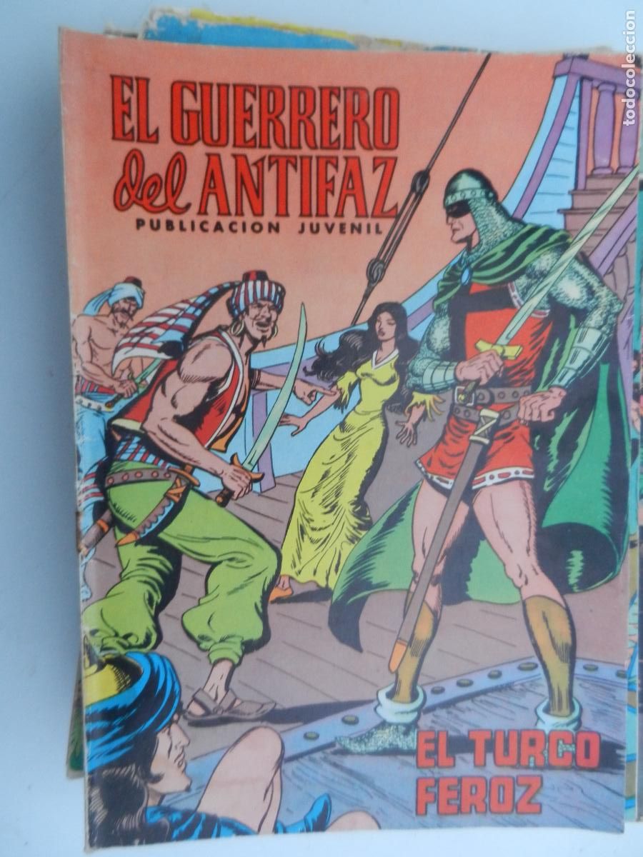 Tebeos: EL GUERRERO DEL ANTIFAZ N&ordm; 81- EL TURCO FEROZ - PUBLICACION JUVENIL -1973 - EDT VALENCIA