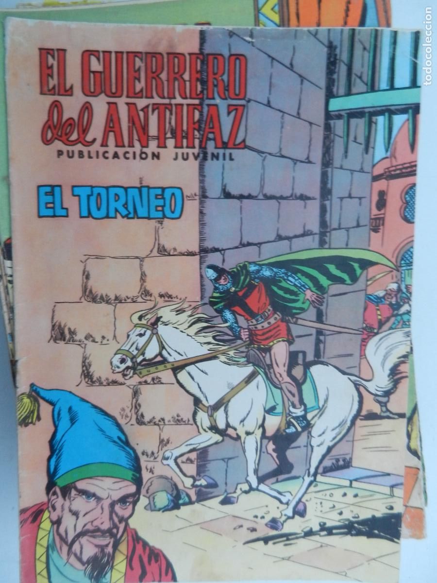 Tebeos: EL GUERRERO DEL ANTIFAZ N&ordm; 102- EL TORNEO - PUBLICACION JUVENIL -1974 - EDT VALENCIA