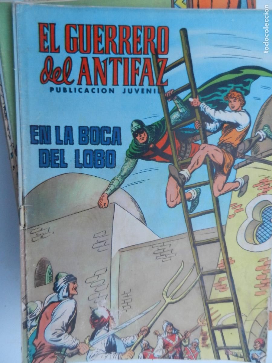 Tebeos: EL GUERRERO DEL ANTIFAZ N&ordm; 106- EN LA BOCA DEL LOBO - PUBLICACION JUVENIL -1974 - EDT VALENCIA