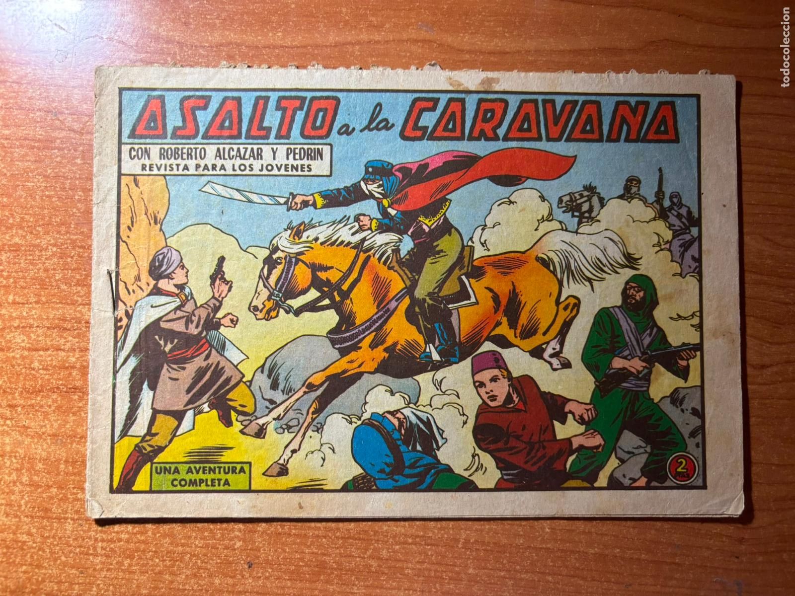 Tebeos: ROBERTO ALCAZAR Y PEDRIN N&ordm; 612 EDITORIAL VALENCIANA ORIGINAL