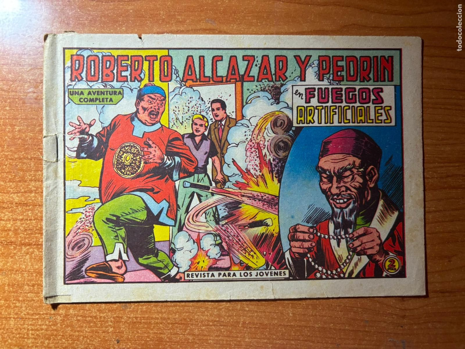 Tebeos: ROBERTO ALCAZAR Y PEDRIN N&ordm; 629 EDITORIAL VALENCIANA ORIGINAL