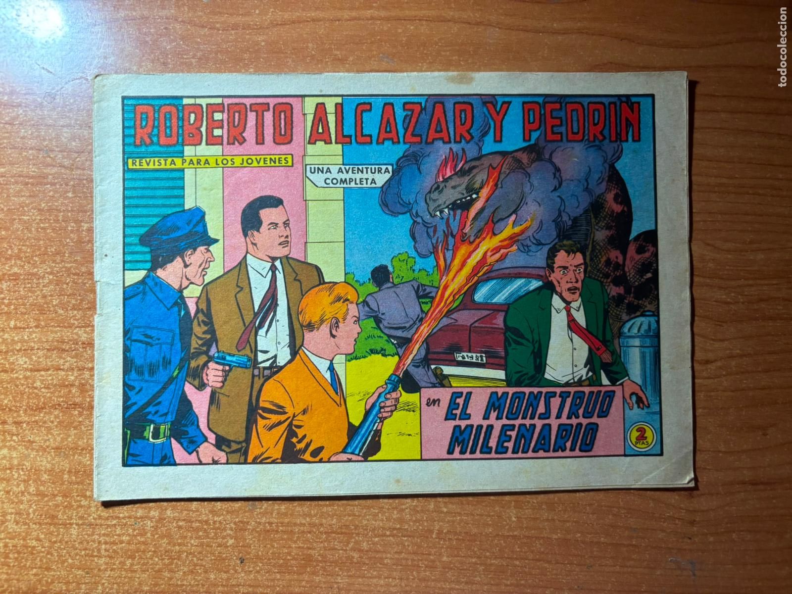 Tebeos: ROBERTO ALCAZAR Y PEDRIN N&ordm; 654 EDITORIAL VALENCIANA ORIGINAL