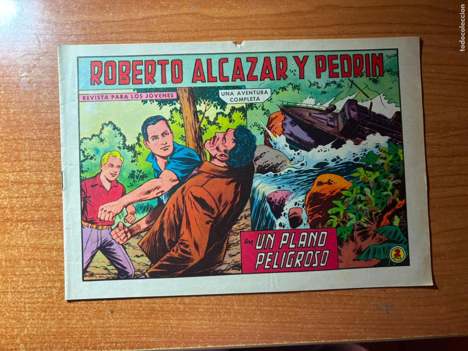 Tebeos: ROBERTO ALCAZAR Y PEDRIN N&ordm; 716 EDITORIAL VALENCIANA ORIGINAL