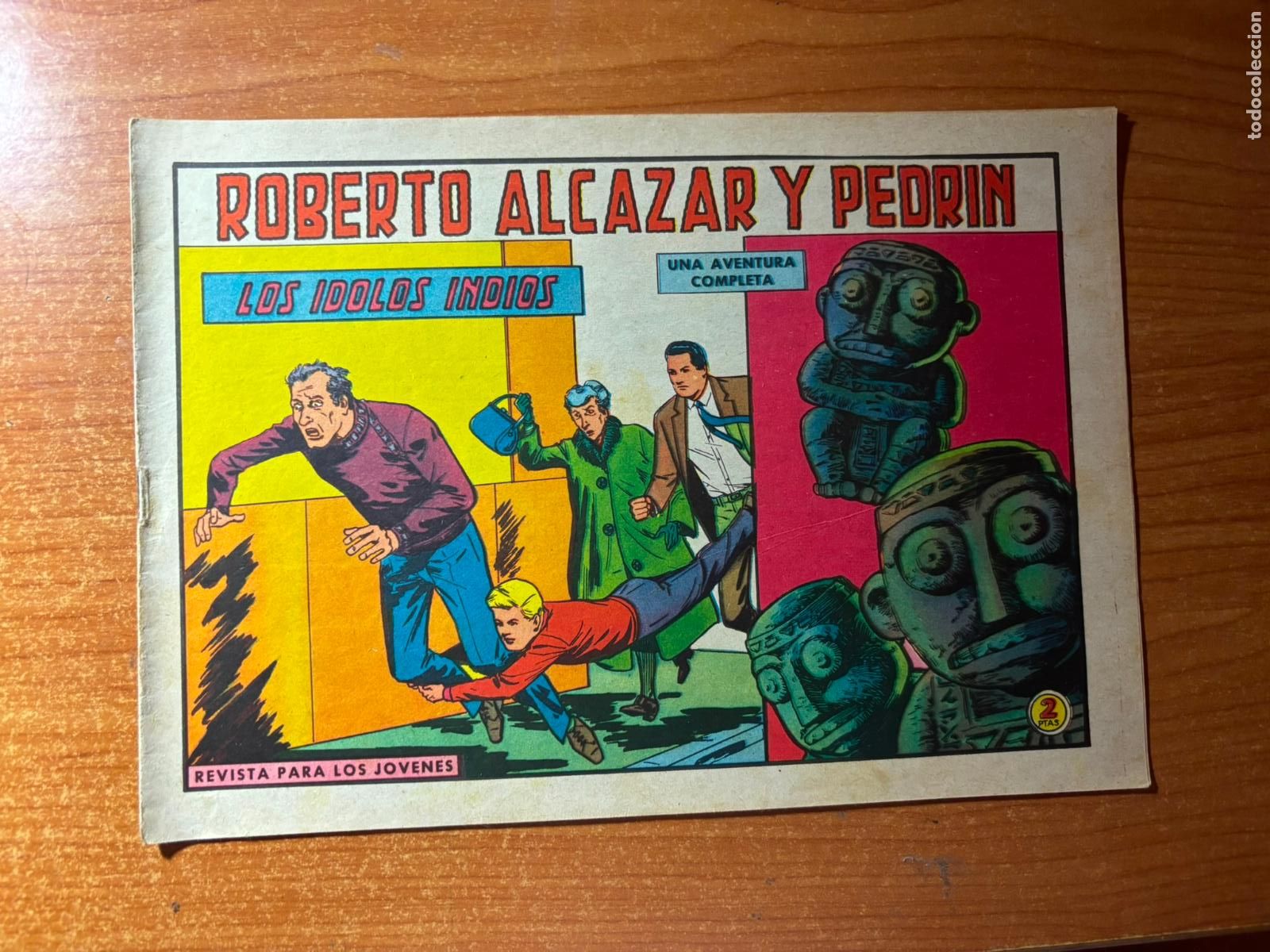 Tebeos: ROBERTO ALCAZAR Y PEDRIN N&ordm; 762 EDITORIAL VALENCIANA ORIGINAL