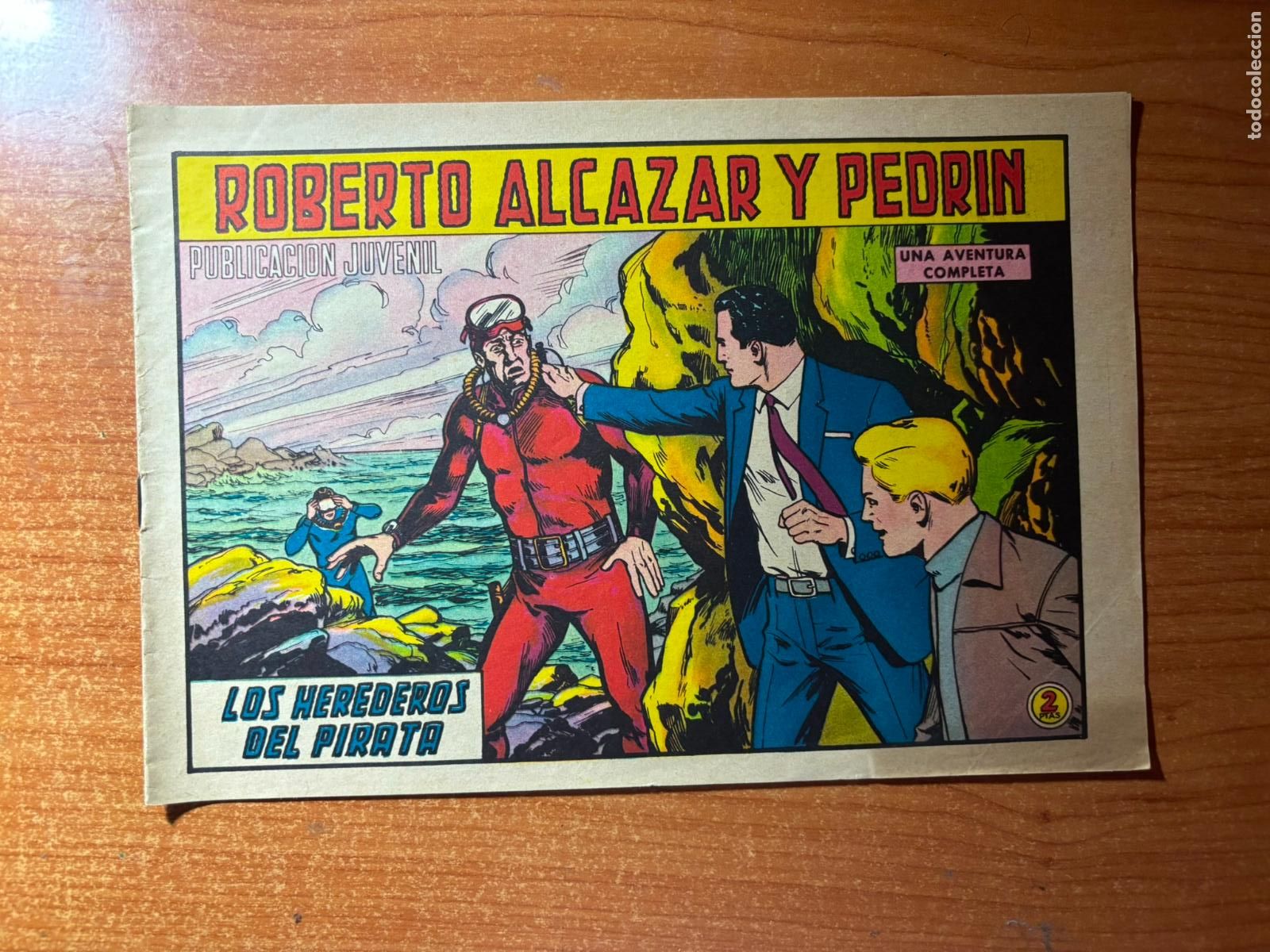 Tebeos: ROBERTO ALCAZAR Y PEDRIN N&ordm; 803 EDITORIAL VALENCIANA ORIGINAL