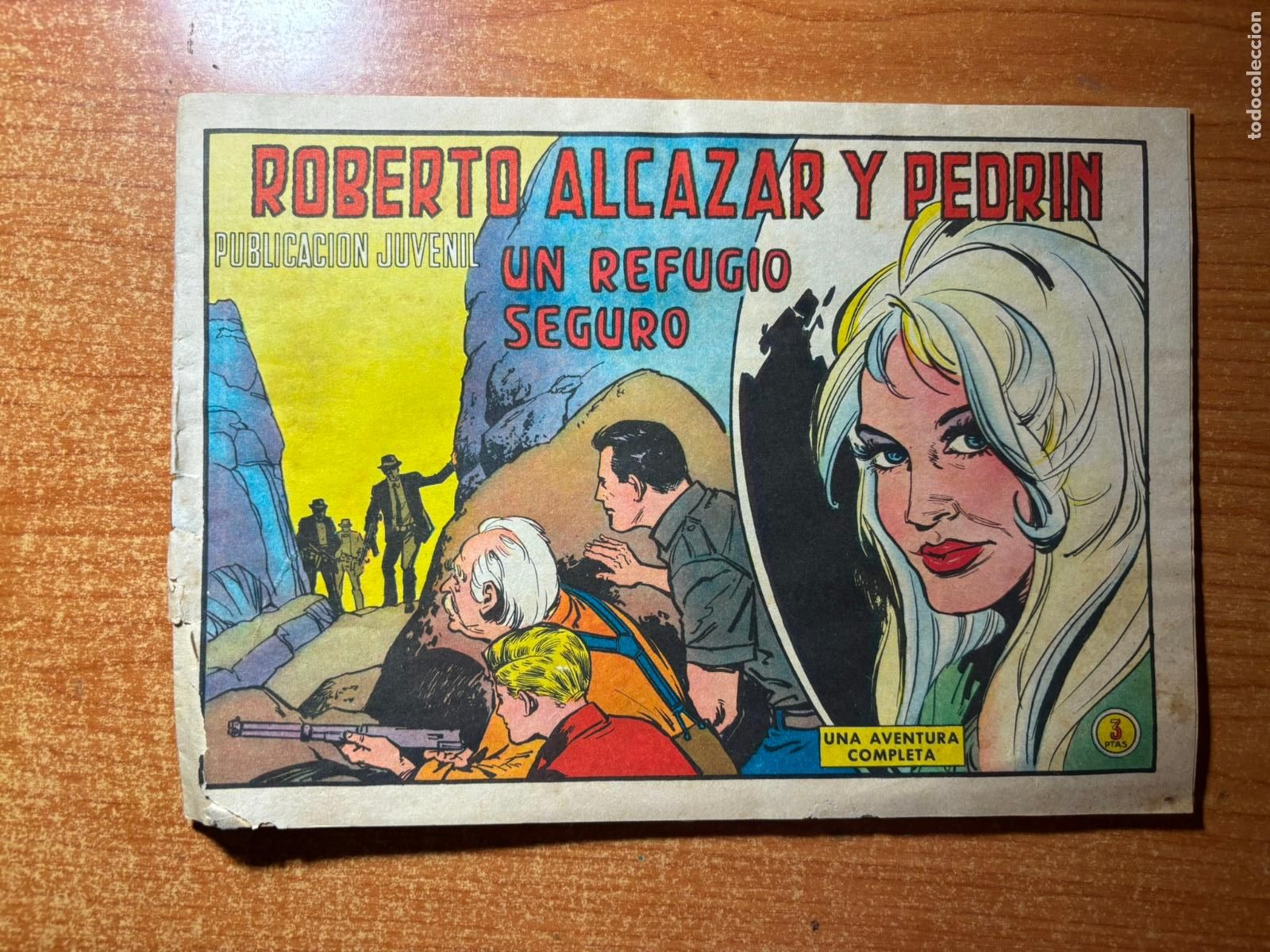 Tebeos: ROBERTO ALCAZAR Y PEDRIN N&ordm; 1046 EDITORIAL VALENCIANA ORIGINAL