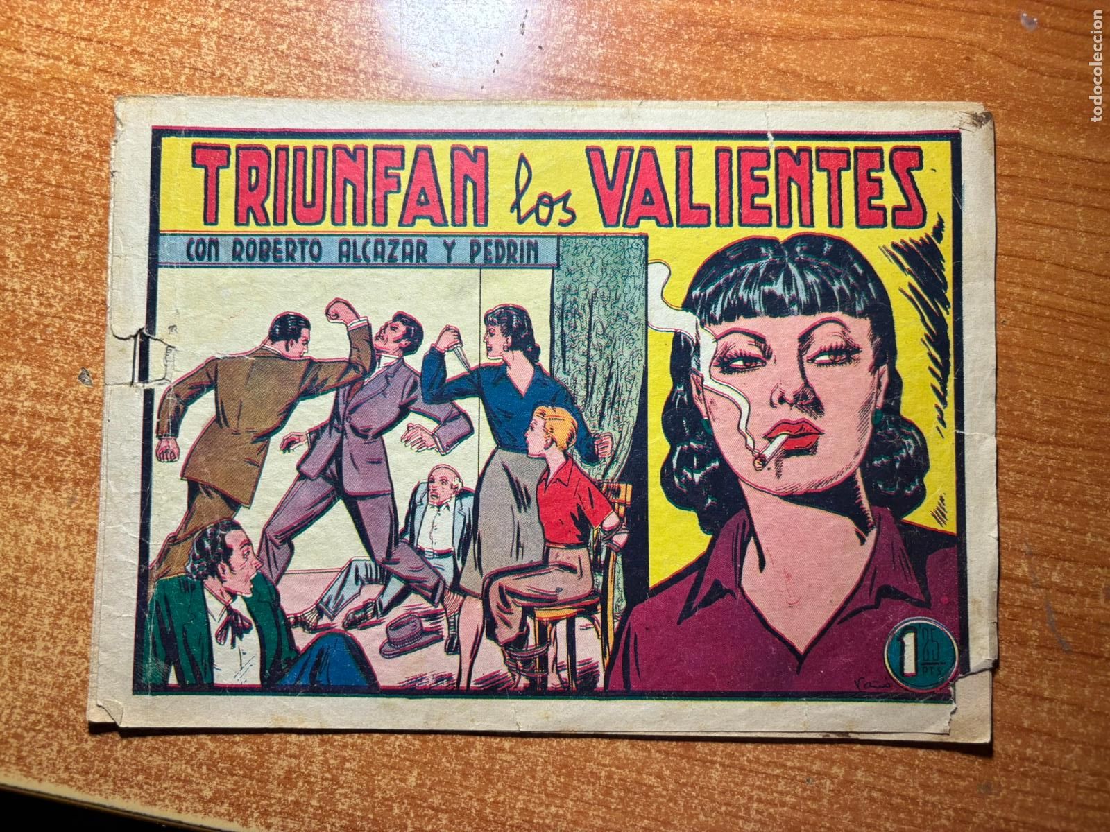 Tebeos: ROBERTO ALCAZAR Y PEDRIN N&ordm; 268 EDITORIAL VALENCIANA ORIGINAL