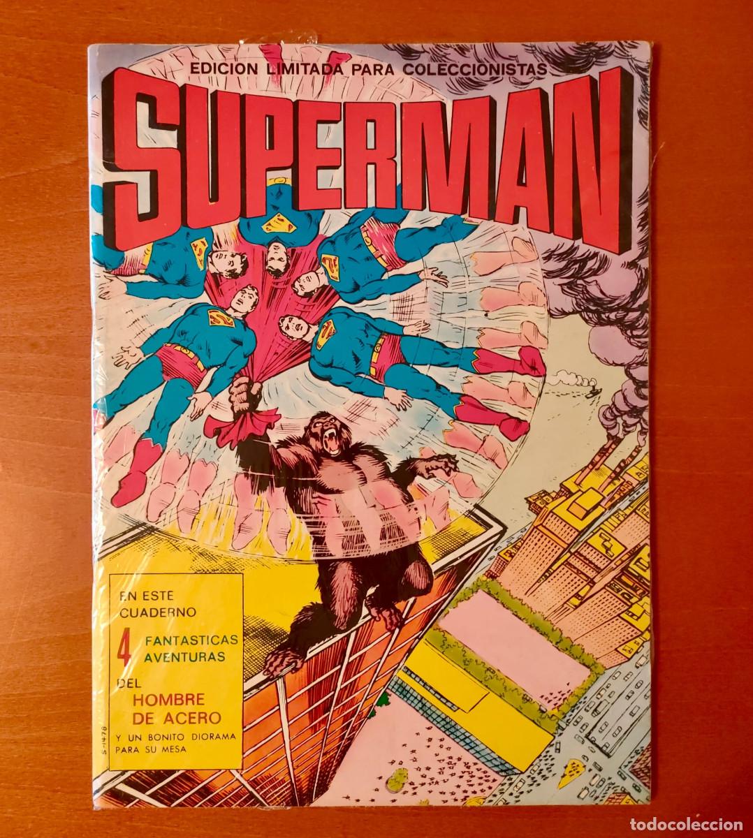 Tebeos: SUPERMAN HOMBRE DE ACERO N&ordm; 2 &Aacute;LBUM GIGANTE EDITORIAL VALENCIANA