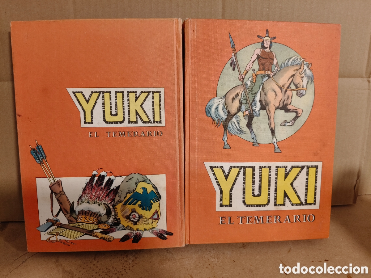 Giornalini: YUKI EL TEMERARIO COMPLETA EN 2 TOMOS ED. VALENCIANA 1976
